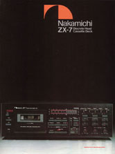 Nakamichi ZX7 tape recorder